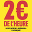 2 euros de l'heure