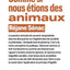 Comme si nous étions des animaux