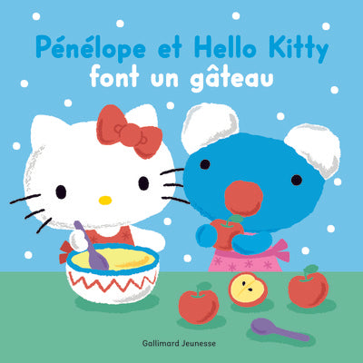 Pénélope et Hello Kitty font un gâteau