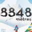 8848 mètres