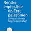 RENDRE IMPOSSIBLE UN ETAT PALESTINIEN