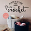 A la fin de ce livre vous saurez faire du crochet