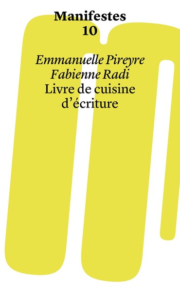Livre de cuisine d'écriture