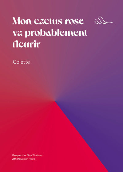 Mon cactus rose va probablement fleurir