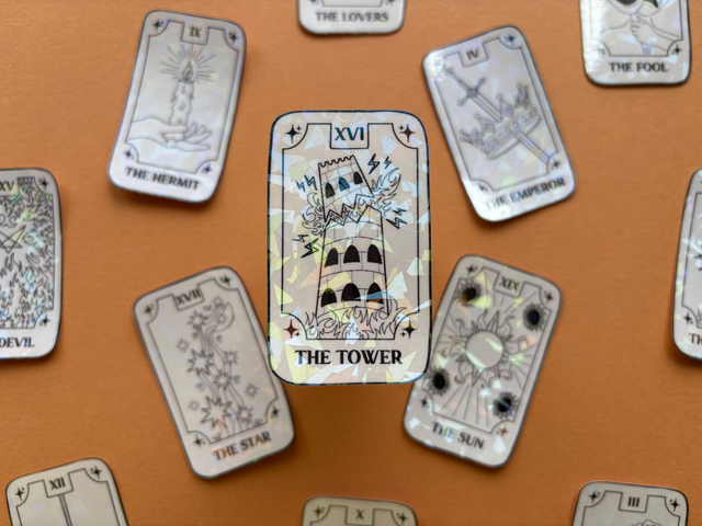 Lux Little Papers · Sticker Tarot